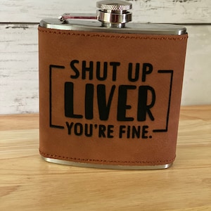 Digital File - Shut Up Liver You&#39;re Fine - Svg PDF AI EPS