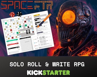 Space FTR: Solo Roll & Write RPG (PDF Download)