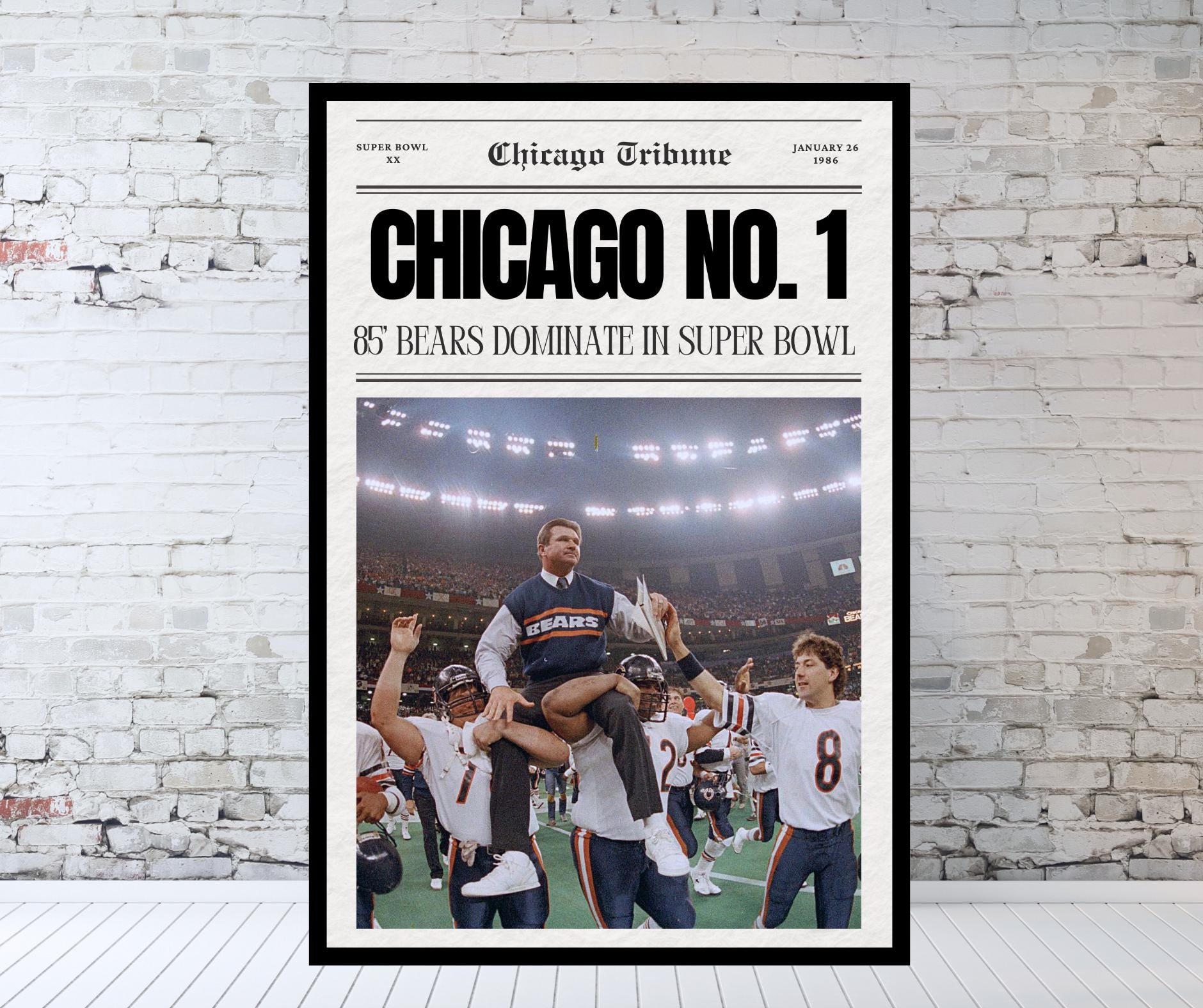 1985 Chicago Bears, Bears Super Bowl, 85 Bears, Super Bowl