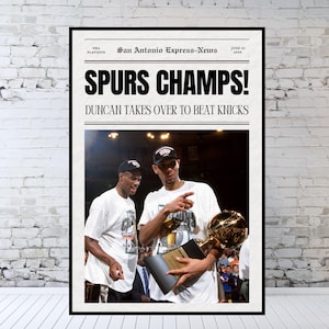 1999 San Antonio Spurs, NBA Finals, Champions, Twin Towers