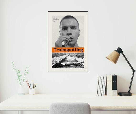 Trainspotting Movie Poster: Retro Art Print (12x18 Inches) - Etsy