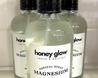 Magnesium Oil Spray, Magnesium Spray, Magnesium Oil, Lavendar, All Skin Types, 8oz/237ml