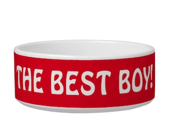 Best Boy pet bowl by Beau Tyler