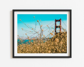 San Francisco, DIGITAL, golden gate bridge, California Wall Art Print, The Big Sur, Pacific Coast Highway 1, +