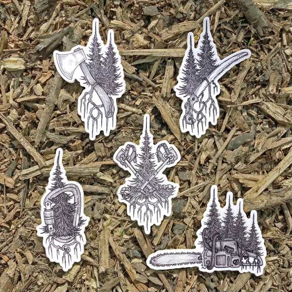 Arborist Stickers - Etsy