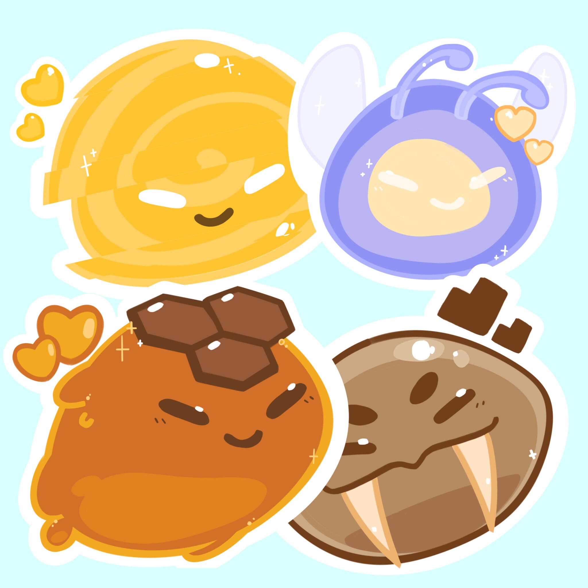 Slime Rancher Stickers -  Hong Kong