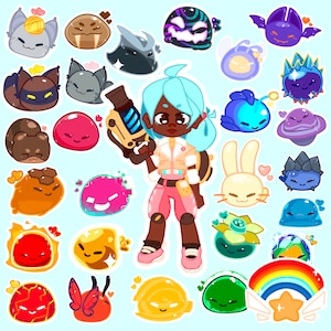 Slime Rancher 2 & Mehr!  | Digitale Sticker!