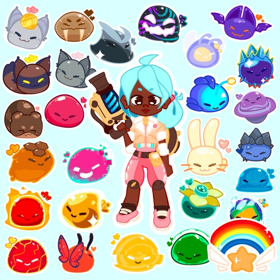 Slime Rancher Sticker Pack 