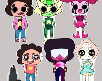 steven universe stickers etsy