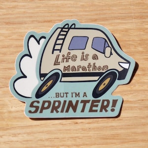 Sprinter Van Sticker | Vanlife Sticker | Overland Sprinter Sticker | Sprinter Van Decal | I Love My Sprinter Van