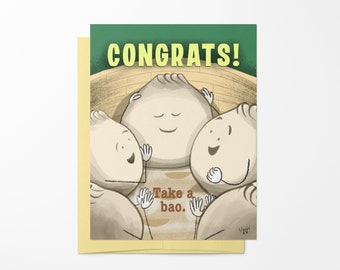 Take a Bao | Congratulations Greeting Card