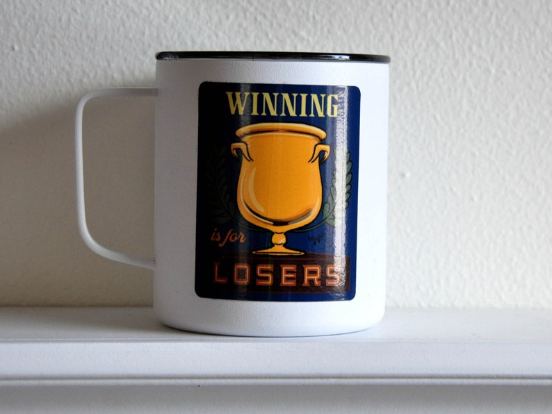 Winning is for Losers Funny Stickers for Losers Winners VS Losers image 3