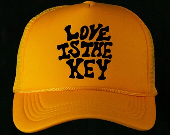 Love Is The Key trucker hat