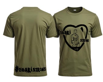 GBARI STRONG Olive Green T-Shirt