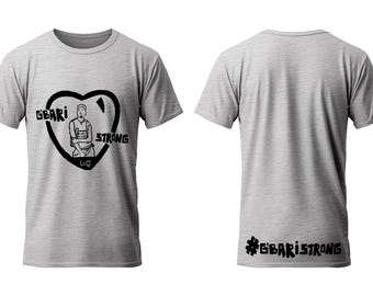 GBARI STRONG Heather Grey T-Shirt