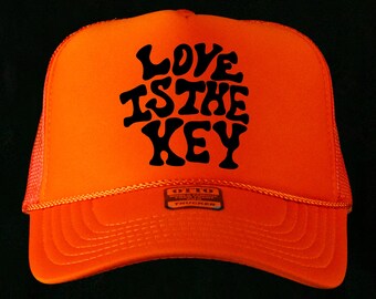 Love Is The Key trucker hat