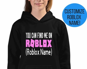 Roblox Hoodie Etsy - kids roblox hoodie