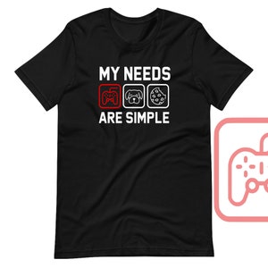 Game Gift, Dog Gaming Shirt, Gaming T-shirt, Game Shirt, Gift for Gamer, Online Gamer, Gift Video Game Shirt, Video Game Gifts