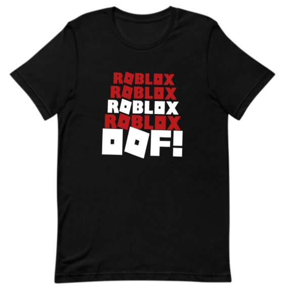 Roblox Oof Roblox Birthday Apparel Gamer | Etsy