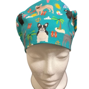 French Bulldog Scrub Cap - Various Prints