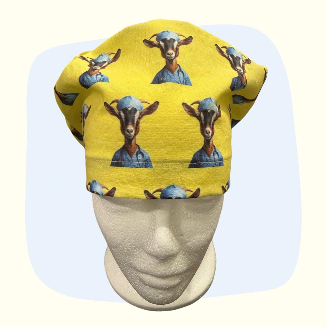 Goat Capslab THE G.O.A.T. - Euro Style Scrub Cap - Etsy