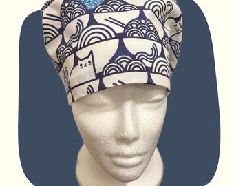 Cats and Noodles Scrub Cap