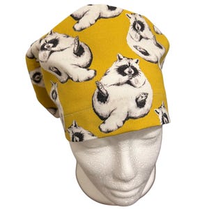 Fat Raccoons - Euro Style Scrub Cap