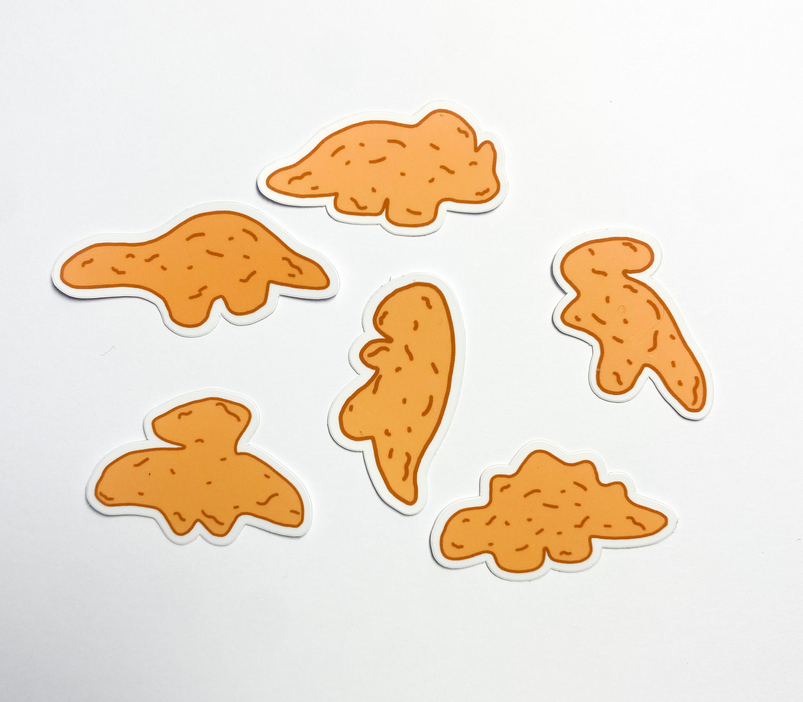Dino Chicken Nuggets  Multiple Colors  Its Just Peachy Designs