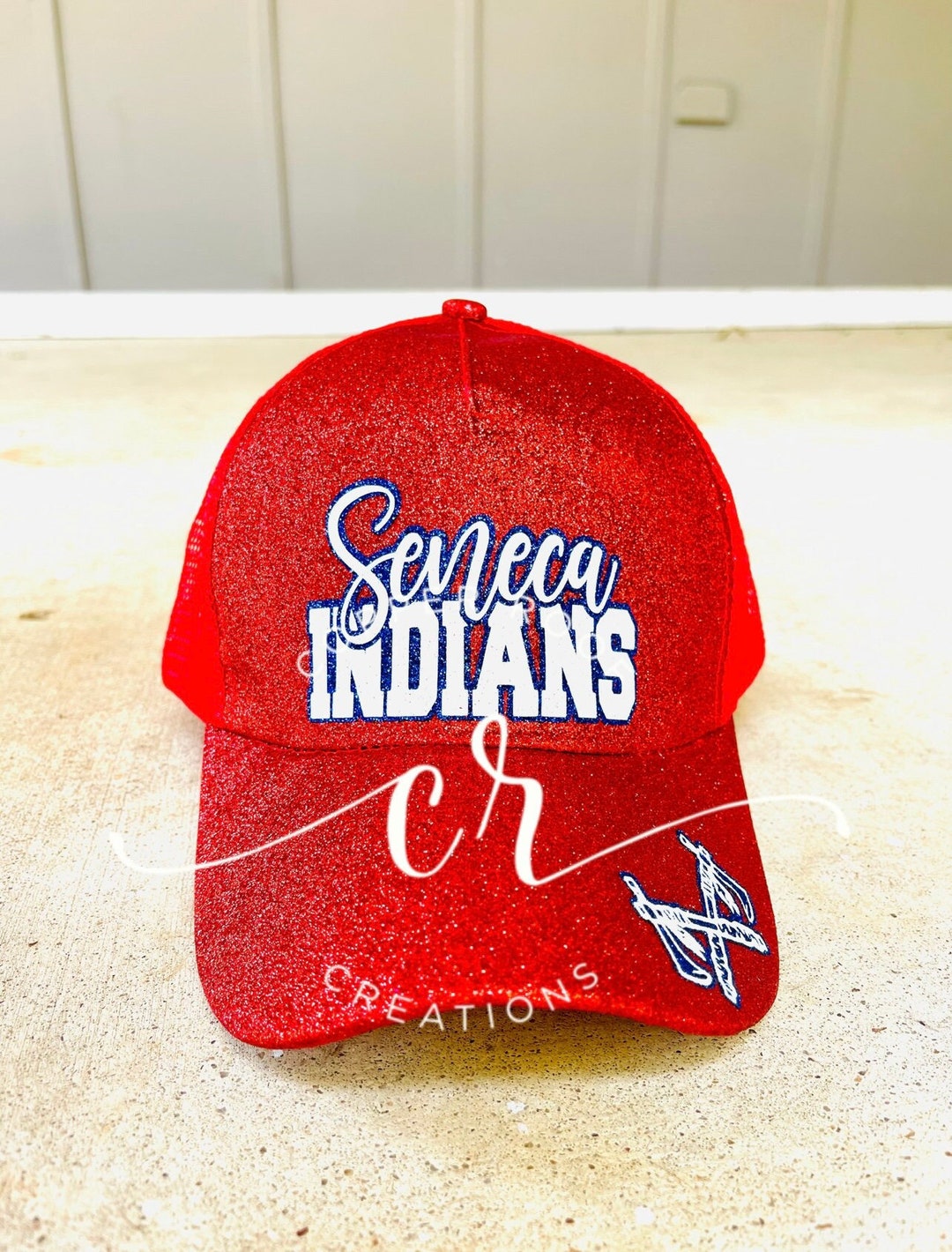 Glitter School Spirit Hat / Custom School Spirit Hat / School Etsy