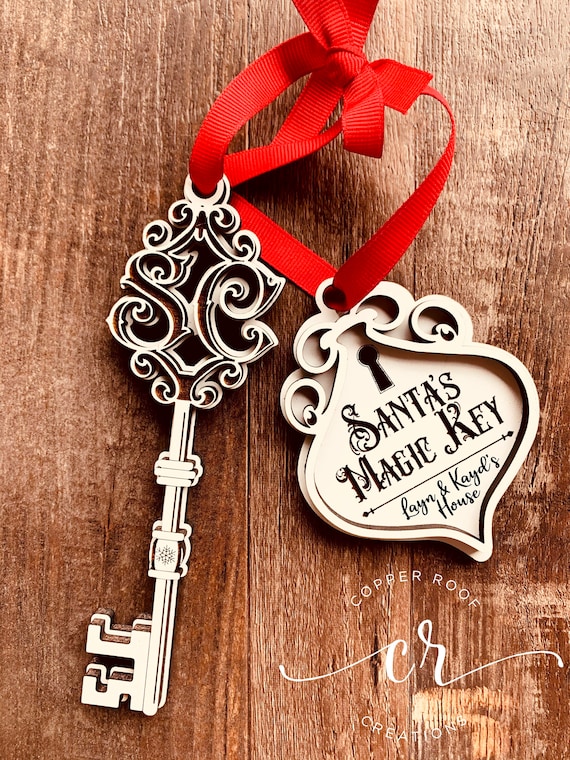 Buy Santas Magic Key Custom Personalized Santas Magic Key Laser