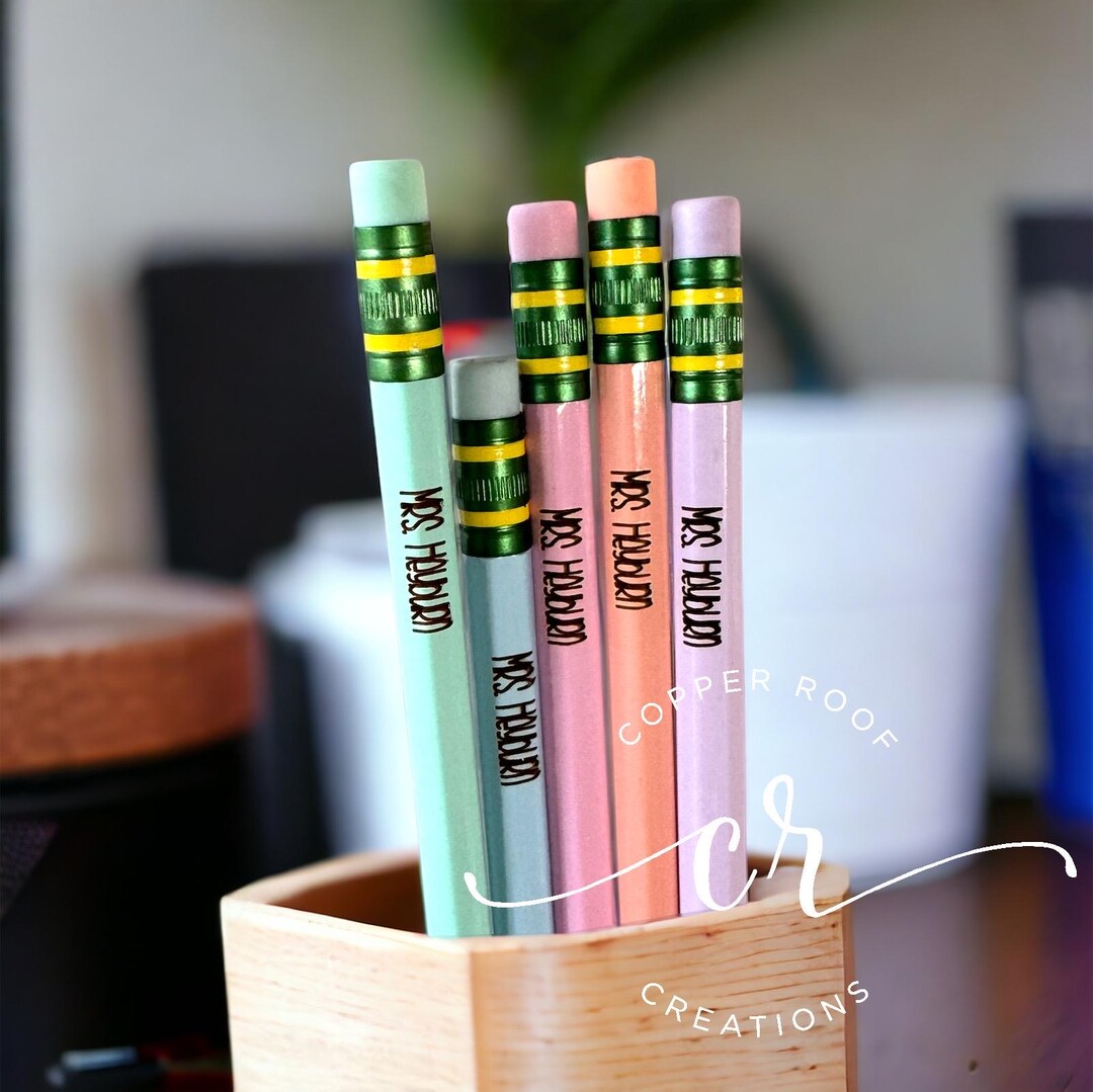 Custom Personalized #2 Pencil Perfect for Back to School Laser Engraved ...