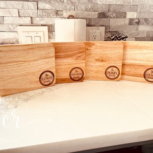 Custom Laser Engraved Cutting Boards / Wood Cutting Boards - Etsy