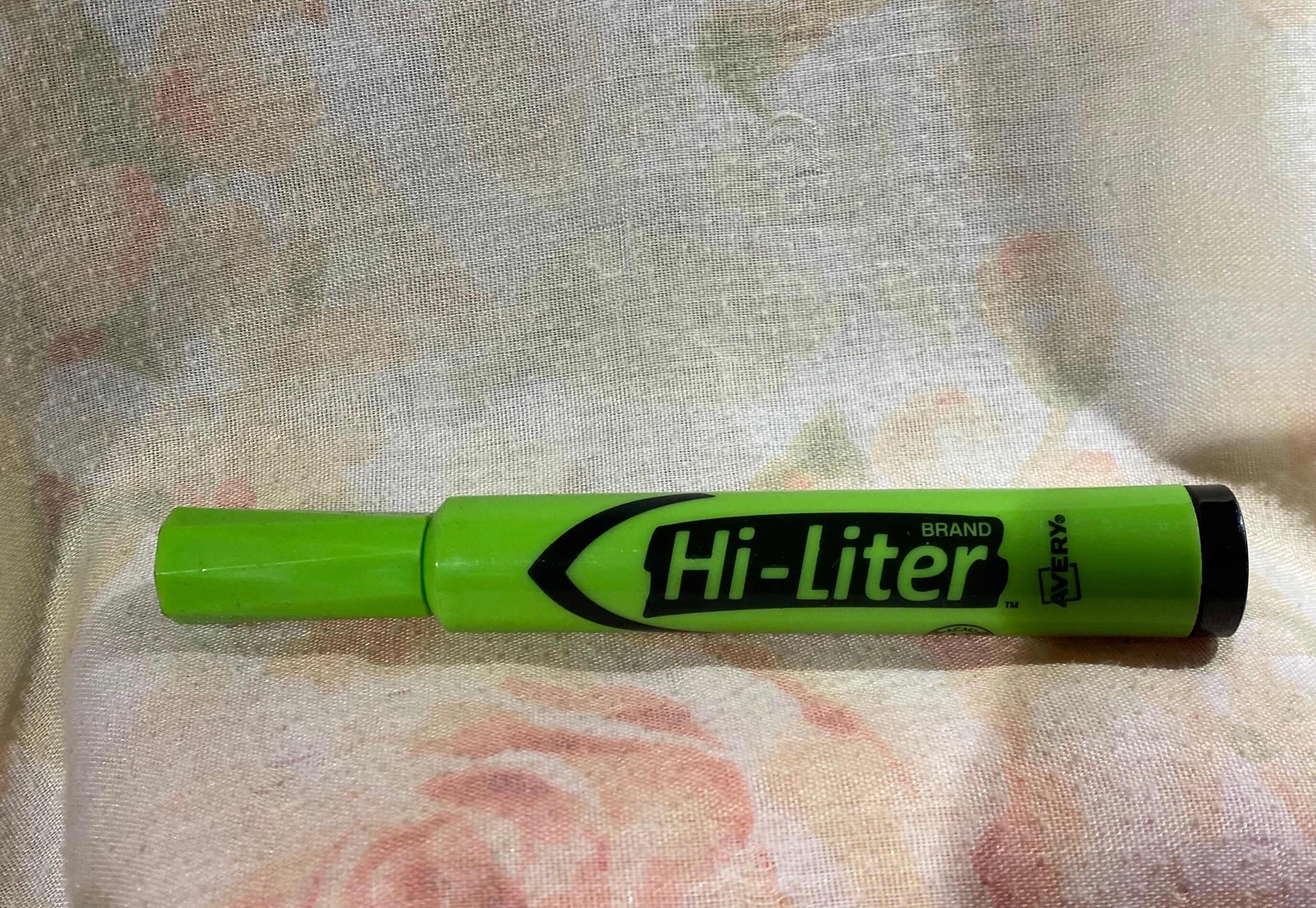 Florescent HiLiter Tobacco Hand Pipe Highlighter Tobacco Hand Etsy