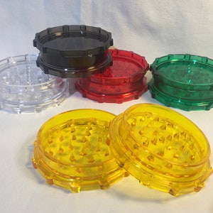 Spice Grinder, Acrylic Spice Grinder 3 inch Pocket Spice Grinder and Herb Grinder