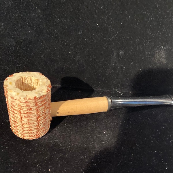 The Original Corn Cob Designer Handmade Tobacco Pipe Hand Pipe Smoke Pipe Wooden Tobacco Pipe