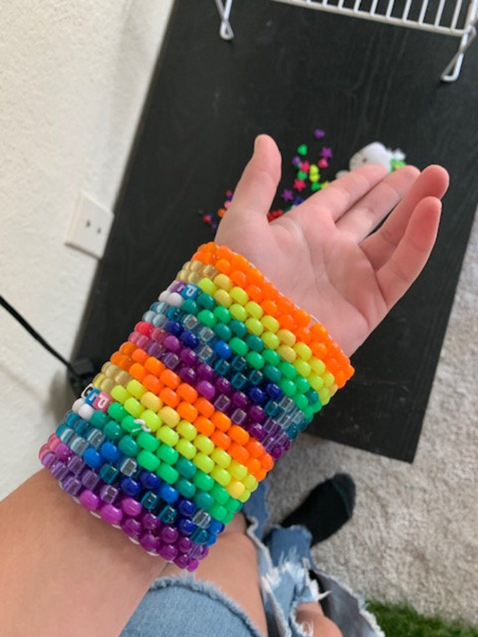 Pretty Big Kandi Cuff Etsy