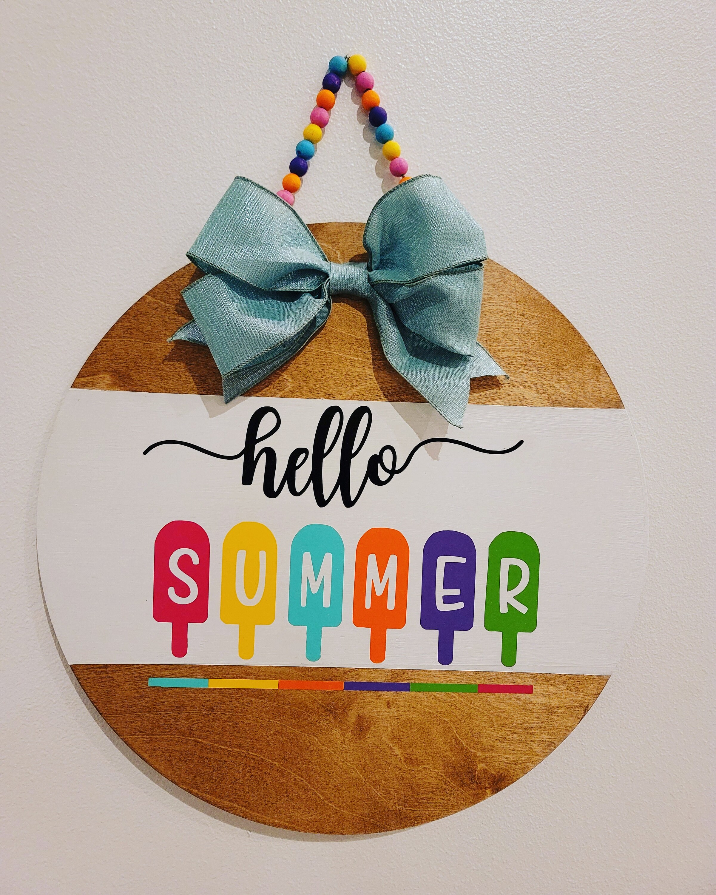 Door Decor/Door Hanger Summer Etsy