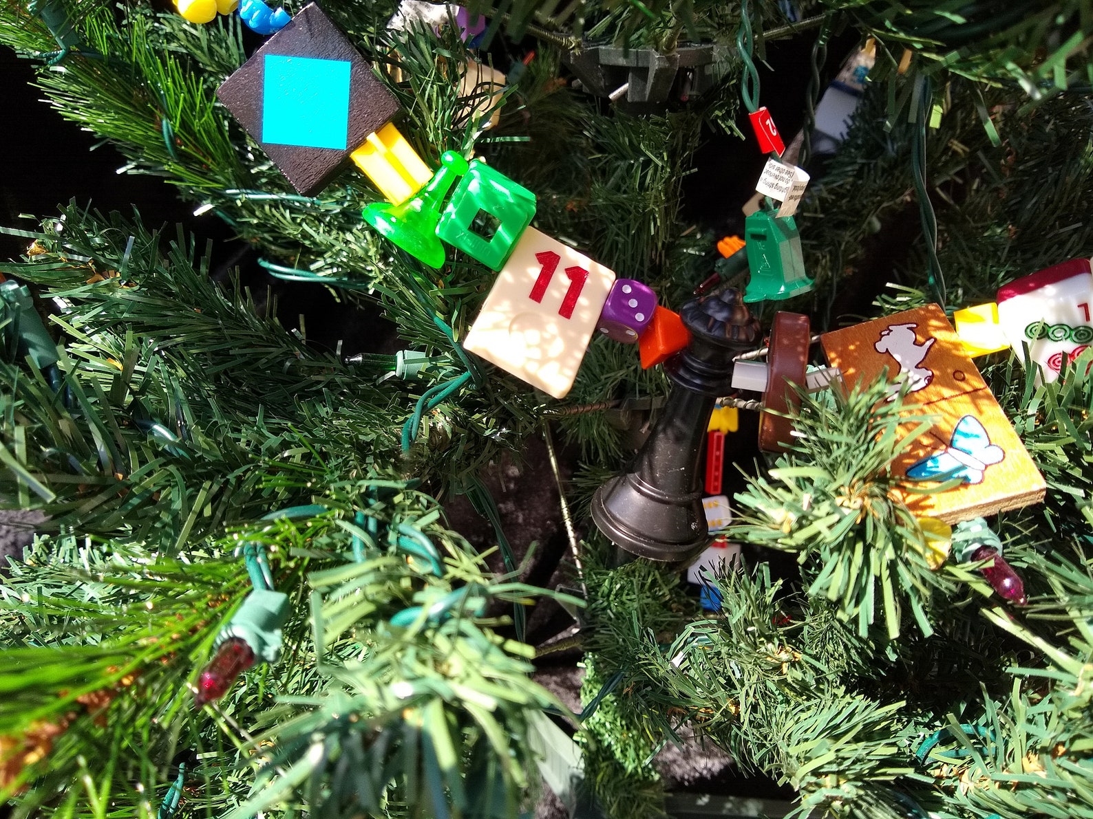 Game piece garland 6' includes Lego Chess Mahjong Etsy