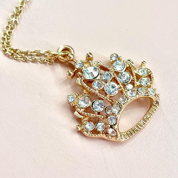 Queen Princess Crown Charm with Lobster Clasp Antiqued Sterling Silver Queen Princess Crown Charm with Lobster Clasp Antiqued Sterling Silver