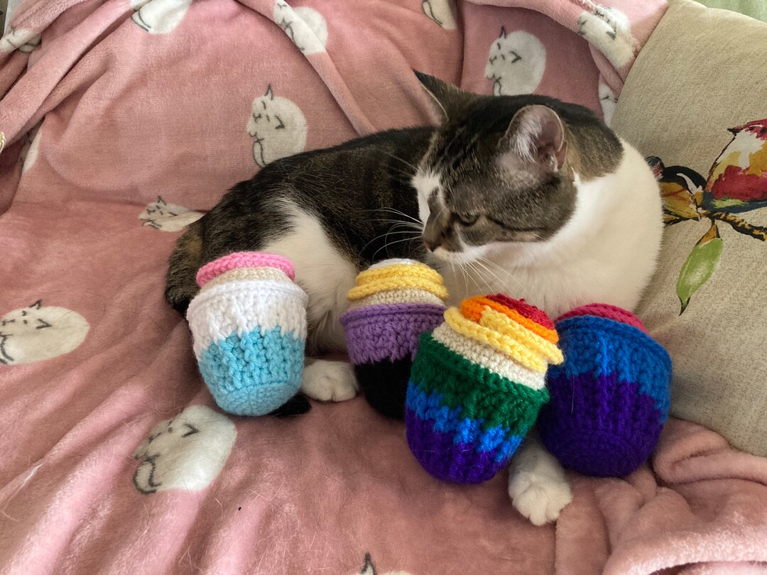 Pride Flag Catnip Cupcakes Limited Edition LGBT Pride Cat Toy Etsy