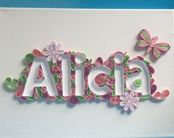 Tableau Enfant Prenom Etsy
