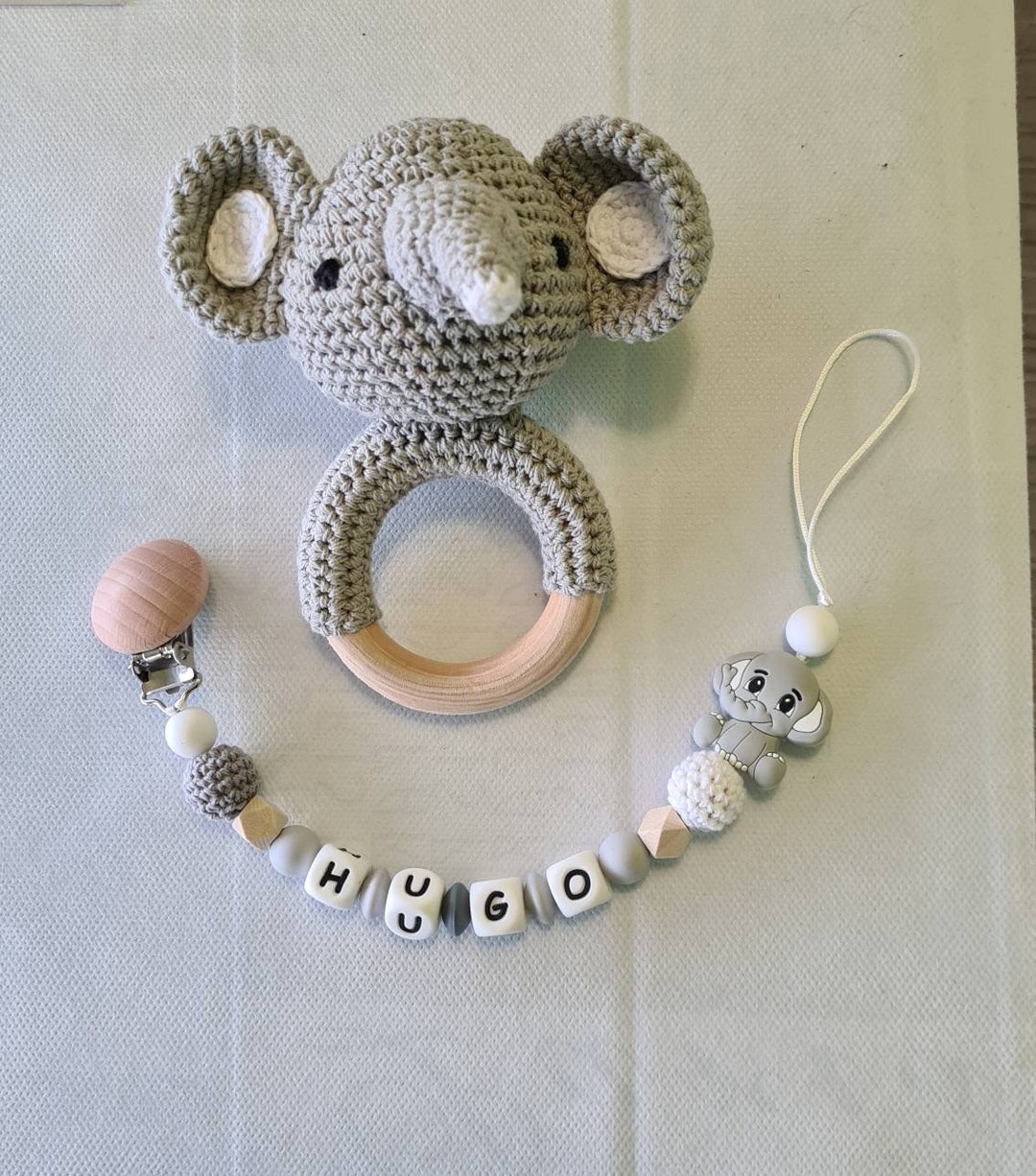Tétine De Bébé éléphant Personnalisée