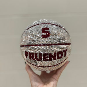 Custom Mini Rhinestone Bedazzled Basketball - Etsy