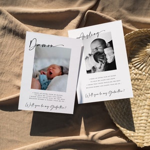 Tarjeta "¿Serás mi padrino?", Tarjeta de propuesta de padrino, Padrinos, Contigo sé mi, Personalizada, Con nombre, Propuesta de tutor, Madrina