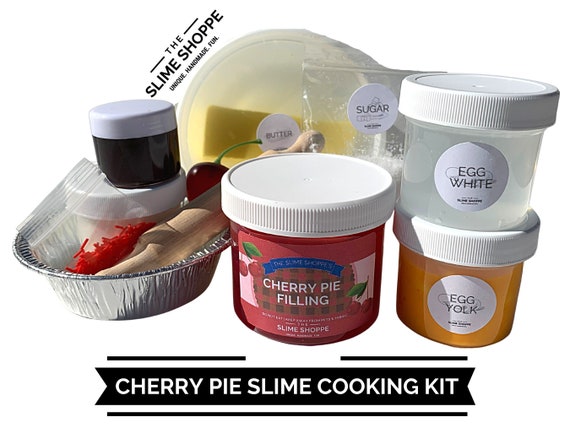 Slime Cooking Kit Cherry Pie Slime DIY Clay Slime Slime Shop 