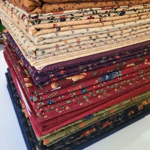 Kansas Troubles by Moda Fat Quarters bundles Assorted Floral quilting Cotton Fabrics Pre-cut