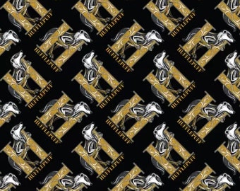 FS635_2 Harry Potter Ravenclaw Cotton Fabric Design Craft 