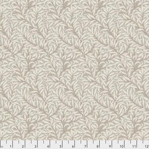 ORIGINAL MORRIS & Co Pure Willow Boughs - linen PWWM040.linen for Free Spirit William Morris fabric 100% Cotton