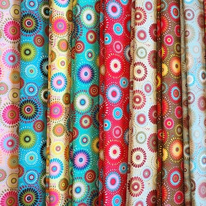 Lucky Medallion clearance 100% cotton quilter grade fat quarter, half yard, by the yard