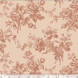 Marcella Toile R1505 LT Rose from Marcus Fabrics 100% quilting Cotton fabric